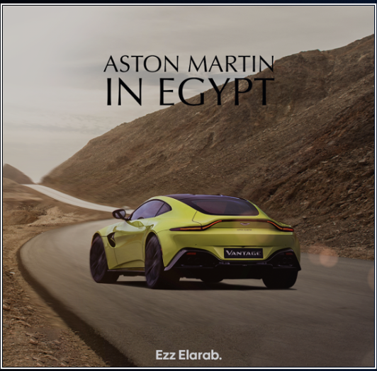 Aston Martin campaign creative